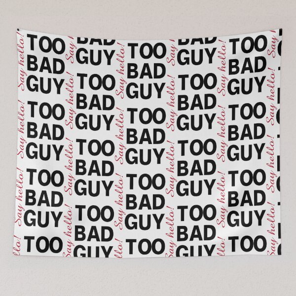 Item preview, Say hello!, too bad guy Razor raman designed and sold by msicalY2KShop.