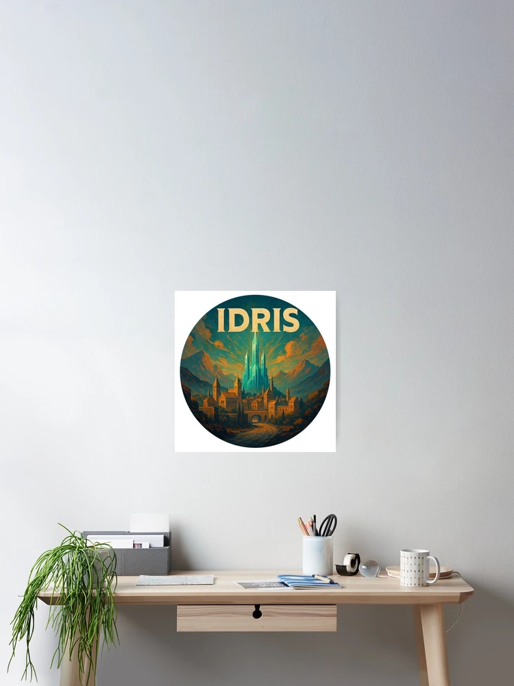 Thumbnail 2 of 3, Poster, Idris - Shadowhunters designed and sold by Random-Reality.