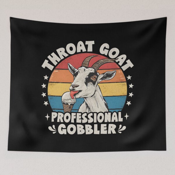 Item preview, Throat Goat – Funny Goat Meme designed and sold by shopdesignfish.