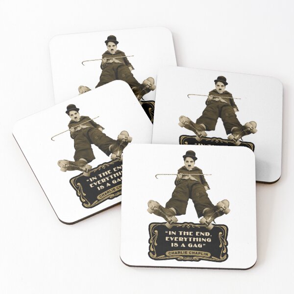 Item preview, Charlie Chaplin Quotes - _quot_In The End Oversized  designed and sold by msicalY2KShop.