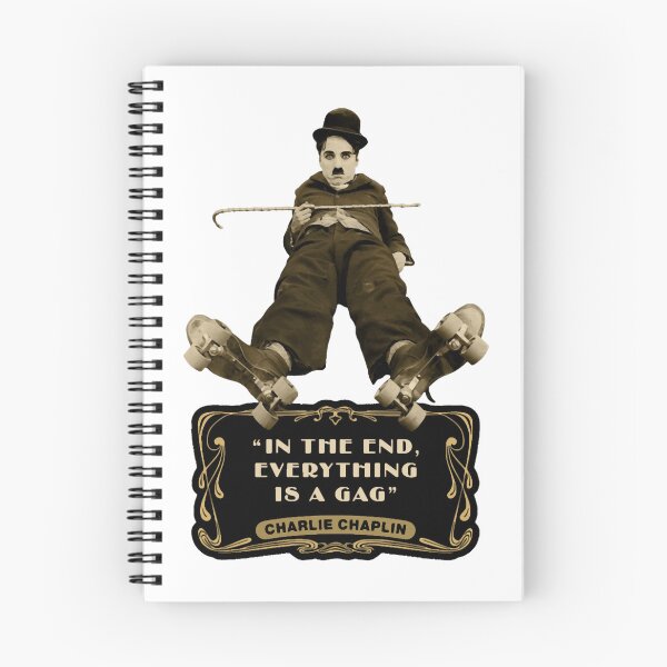 Item preview, Charlie Chaplin Quotes - _quot_In The End Oversized  designed and sold by msicalY2KShop.