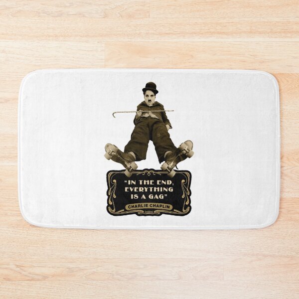 Item preview, Charlie Chaplin Quotes - _quot_In The End Oversized  designed and sold by msicalY2KShop.