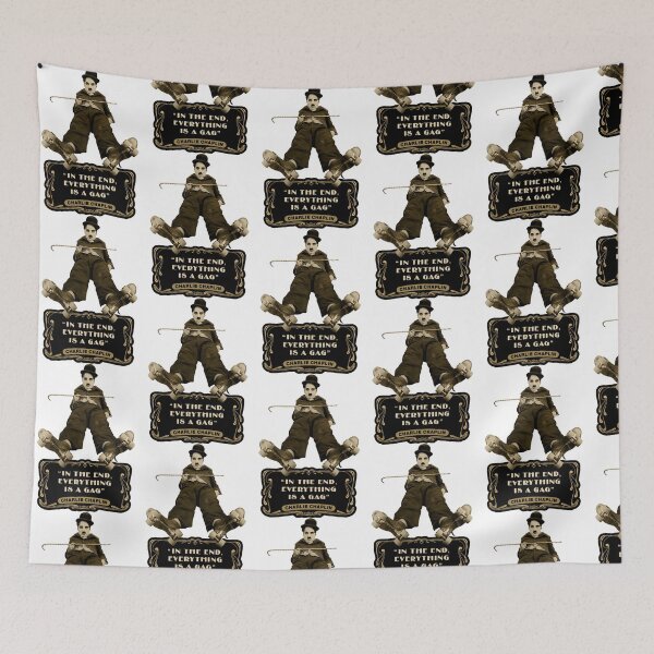 Item preview, Charlie Chaplin Quotes - _quot_In The End Oversized  designed and sold by msicalY2KShop.