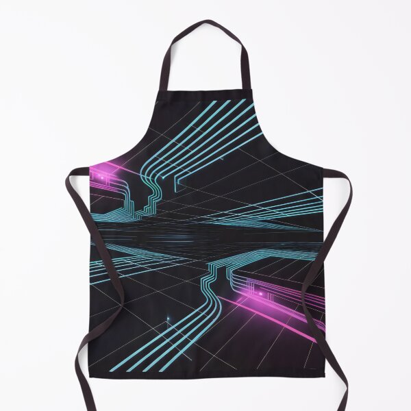 Artikelvorschau, KI ASMR Neon Grid Virtuelle Tech-Vibes Design entworfen und verkauft von SplashTastic.