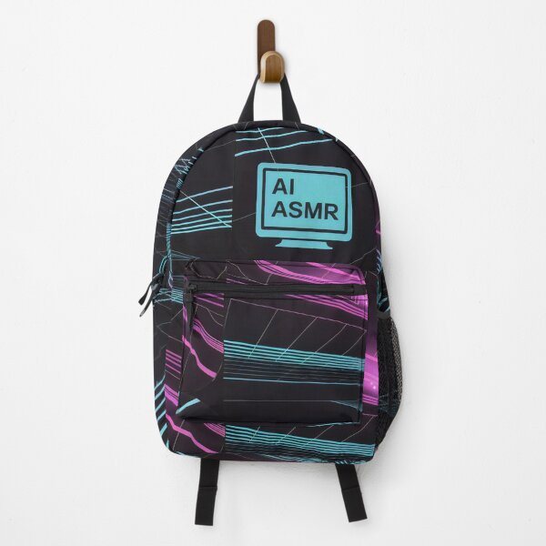 Item preview, AI ASMR Neon Grid Virtual Tech Vibes Design designed and sold by SplashTastic.