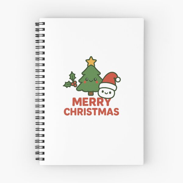 Item preview, Árbol de Navidad Kawaii y Papá Noel: Logo de Feliz Navidad (fondo transparente) (en francés, si lo prefieres: «Árbol de Navidad Kawaii y gorro de Papá Noel: Logo de Feliz Navidad») designed and sold by Design-Curios.