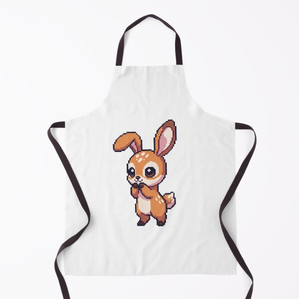 Item preview, Fawnbun Asking for Cuddles – Irresistibly Cute Deer-Bunny Kawaii Sticker designed and sold by Pixel Girl Aesthetic Studio.