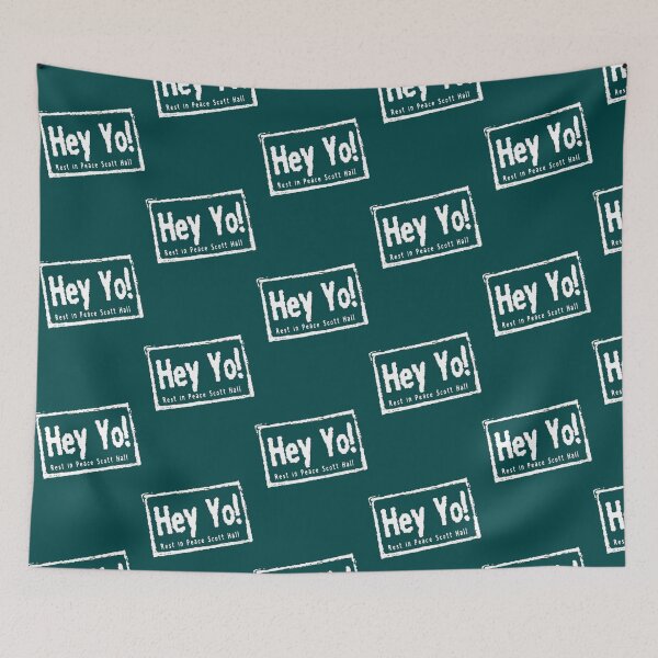 Item preview, Hey Yo! Scott Hall Tribute Shirt designed and sold by msicalY2KShop.