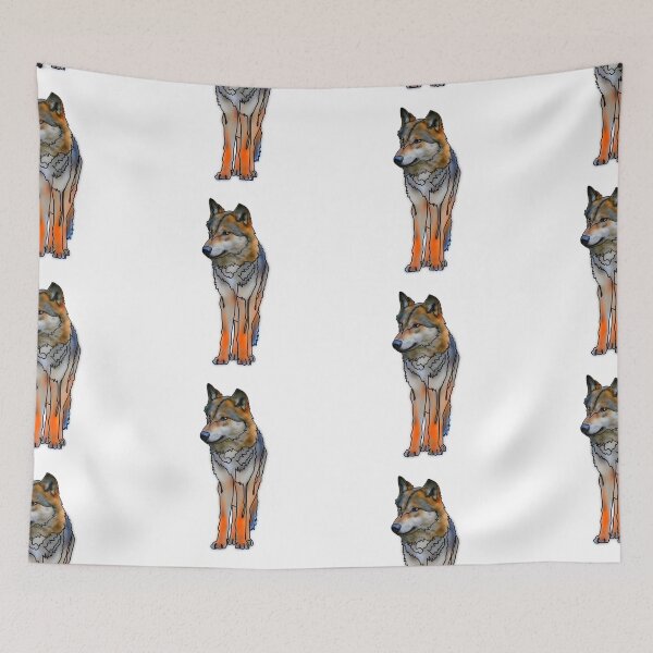 Item preview, Wild Wolf in wolf hat  – animalzinhats designed and sold by Ashley’sAnimalz.