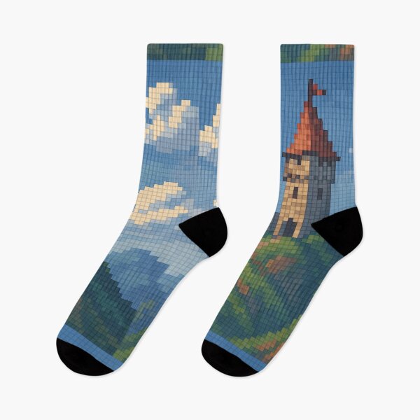 Item preview, The Pixel Tower designed and sold by DrizzyV.