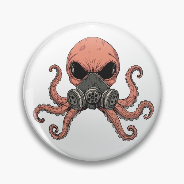 Item preview, Gas Mask Octo designed and sold by ShortySparks.