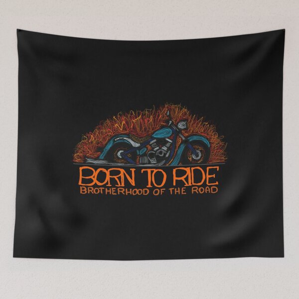 Item preview, Born to ride - Brotherhood of the road  designed and sold by ARIVONTEE.