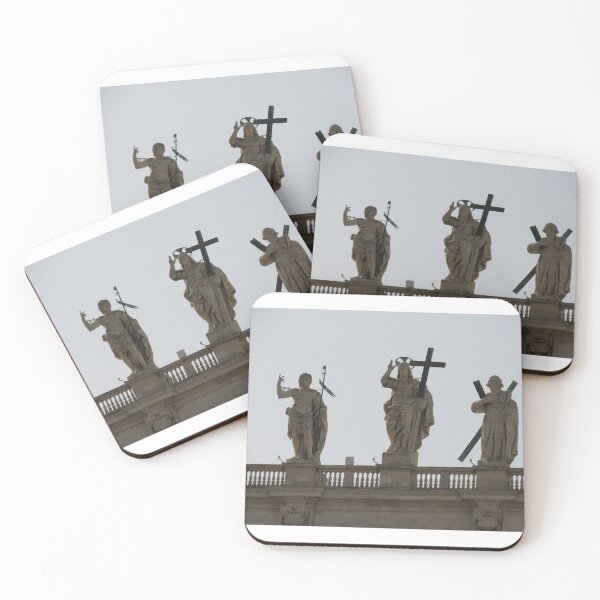Item preview, Saints on St Peter's Basilica Vatican rooftop  designed and sold by QuotationInsp.