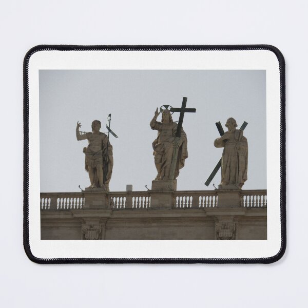 Item preview, Saints on St Peter's Basilica Vatican rooftop  designed and sold by QuotationInsp.