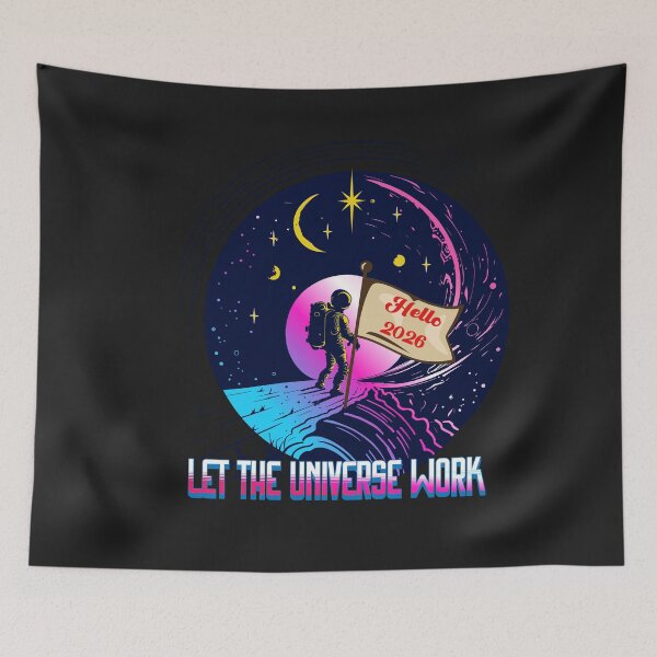Item preview, Let the Universe Work designed and sold by MoonsunCraft.