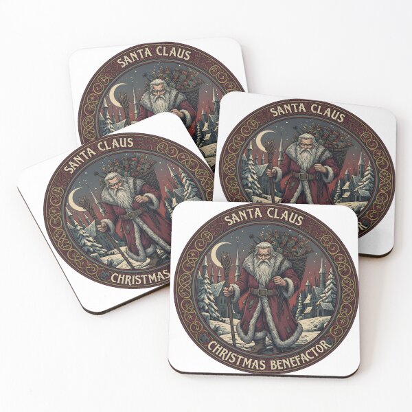 Item preview, Kind Winter Gift-Bringer Badgeм designed and sold by ReykorShop.