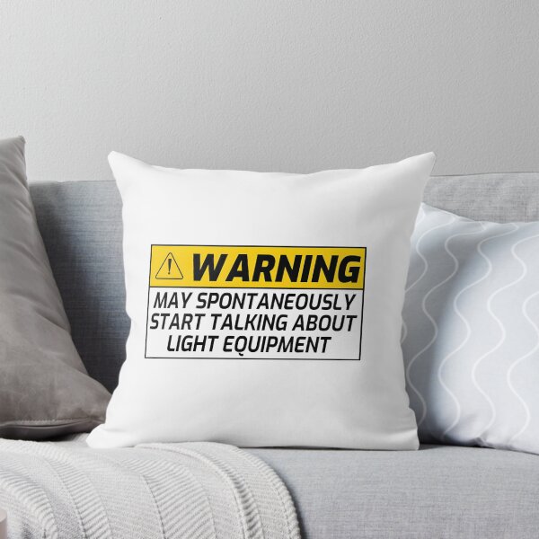 Item preview, Funny Lighting Technician Warning Sign designed and sold by otsilibarfob.