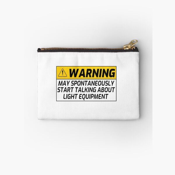Item preview, Funny Lighting Technician Warning Sign designed and sold by otsilibarfob.