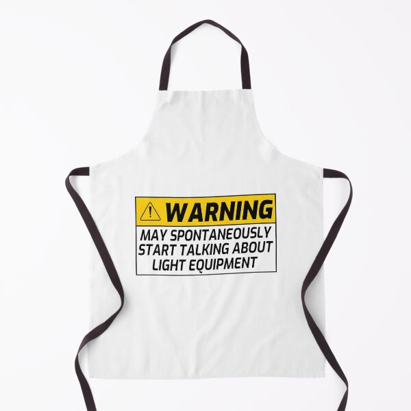 Item preview, Funny Lighting Technician Warning Sign designed and sold by otsilibarfob.