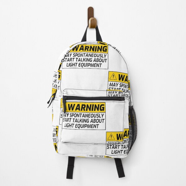 Item preview, Funny Lighting Technician Warning Sign designed and sold by otsilibarfob.