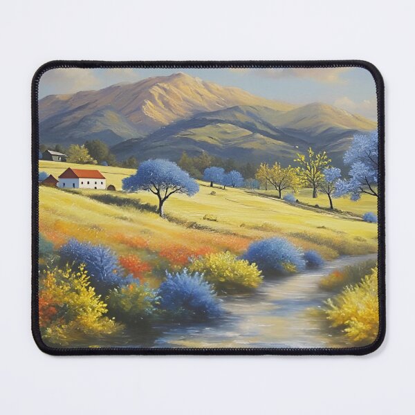 Item preview, Landscape in the mountain foothills  designed and sold by sid1802.