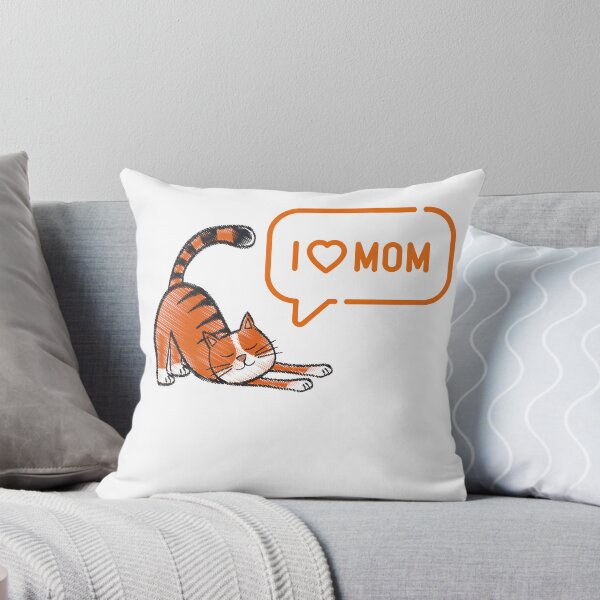 Item preview, I Love Mom – Cat Edition designed and sold by Lavishly-Design.