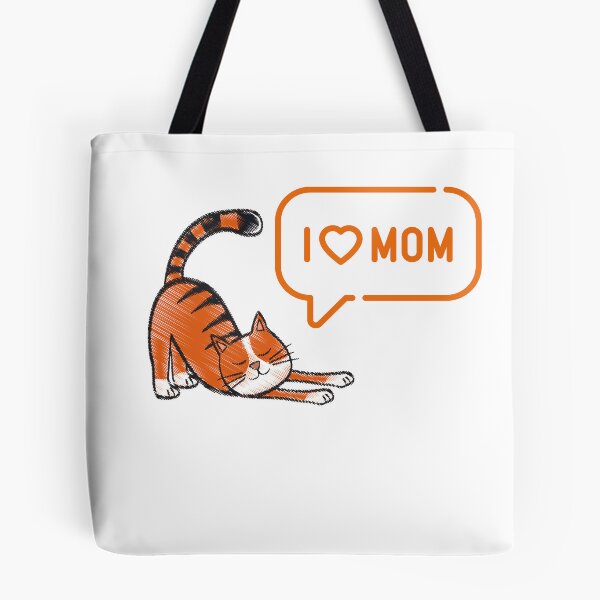 Item preview, I Love Mom – Cat Edition designed and sold by Lavishly-Design.