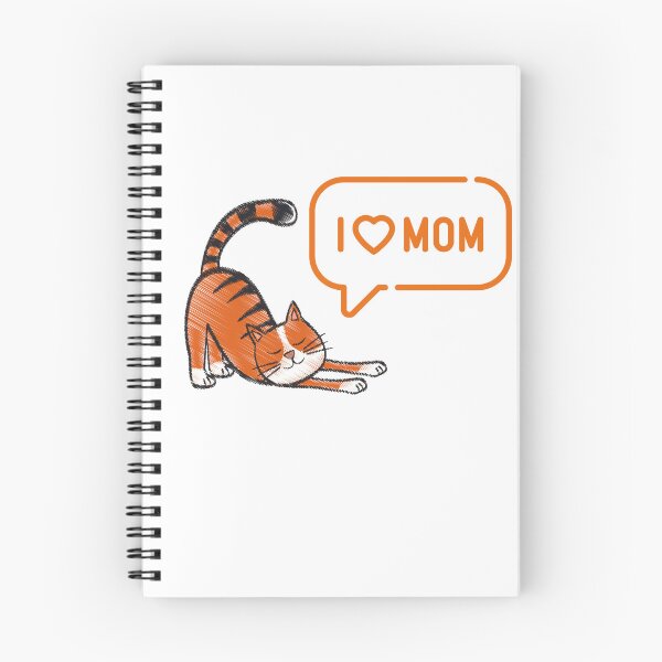 Item preview, I Love Mom – Cat Edition designed and sold by Lavishly-Design.