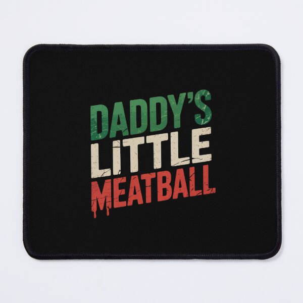 Item preview, Daddy Little Meatball Funny Italian Groovy Distressed Style designed and sold by RsFilsingerArt.