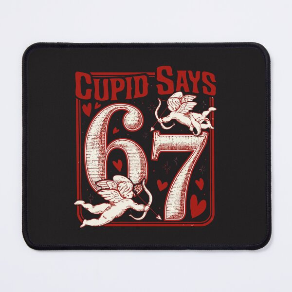 Item preview, Cupid Days 67 Retro Love | Funny 6 7 Valentine Meme designed and sold by kiralynstration.