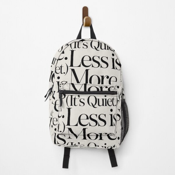 Item preview, Less Is More Minimalist Quiet Calm Serif Text Design designed and sold by SplashTastic.