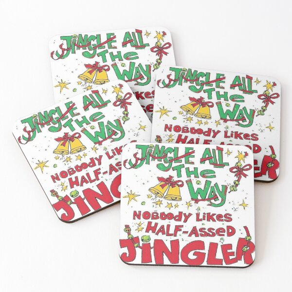 Item preview, Full-Assed Jingler Only – Funny Christmas Tee designed and sold by YAM716.