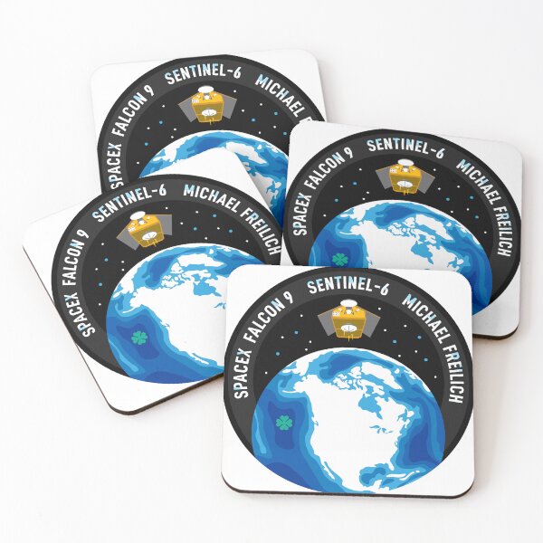 Item preview, SpaceX Launch of Sentinel-6 Michael Freilich Satellite Mission Patch designed and sold by CharlieDesings.