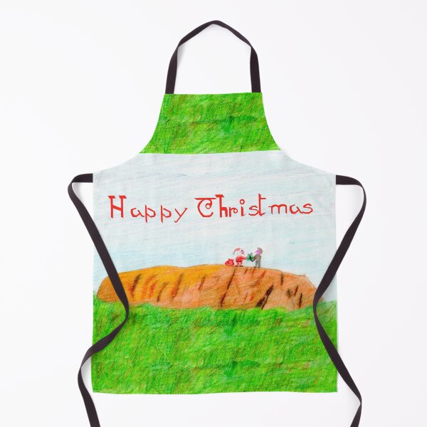 Item preview, Happy Christmas Santa atop Ayers Rock designed and sold by Goods4SaleNow.