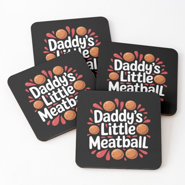 Item preview, Daddy's Little Meatball Italy Food Cuisine Italian Meatball  designed and sold by RsFilsingerArt.