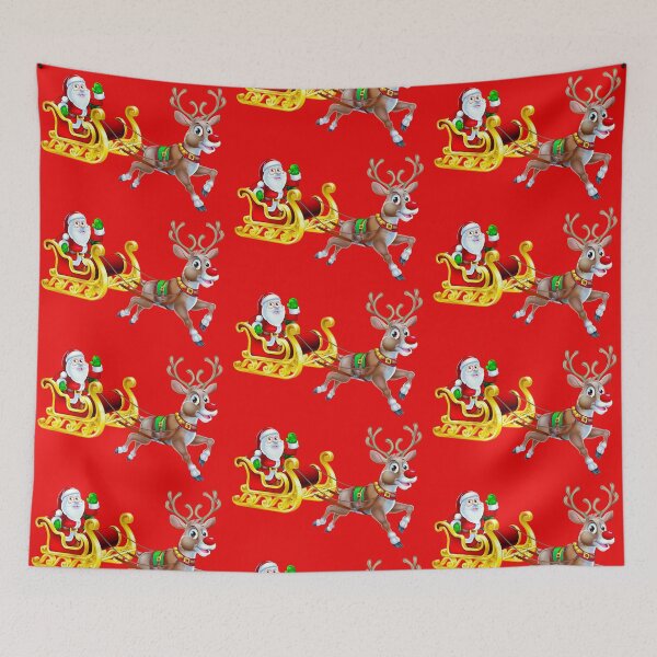 Item preview, SANTA CLAUS WHIT REINDEER designed and sold by Pabhas.