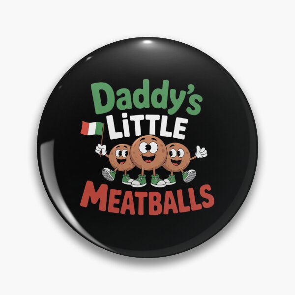Artikelvorschau, Daddy's Little Meatballs (italienisches Essen) entworfen und verkauft von RsFilsingerArt.