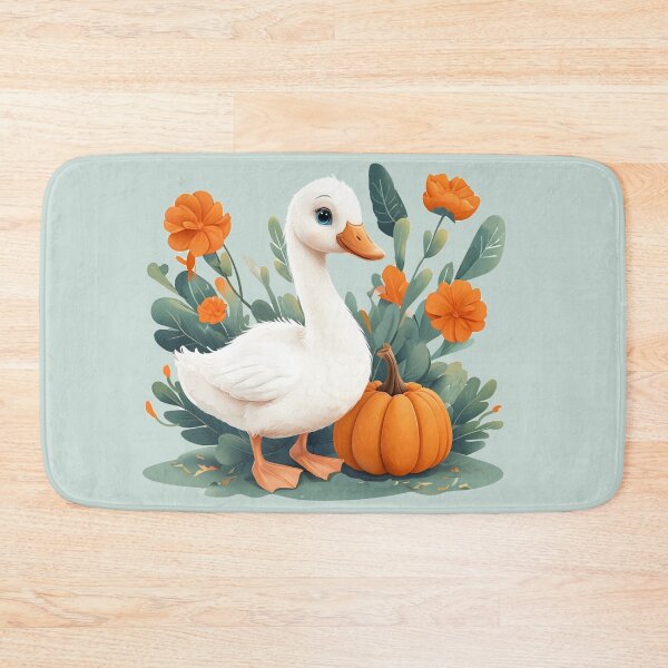 Item preview, DUCKY  & PUMPKIN AMONG THE FLOWERS designed and sold by WendyMaree.