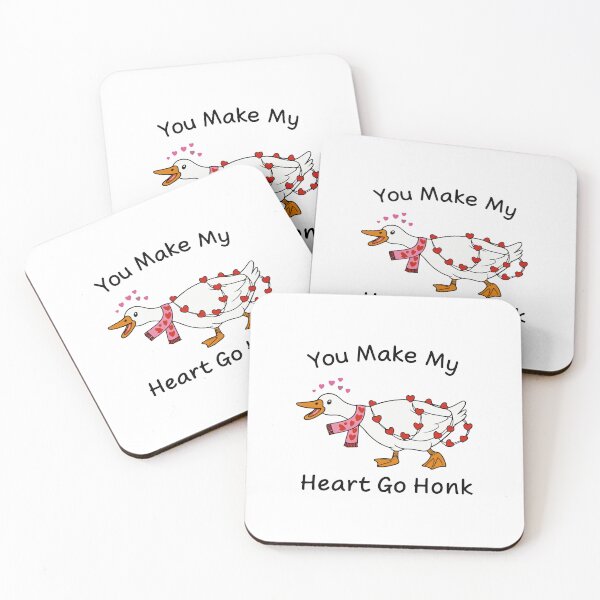 Item preview, Funny Valentine Goose | Silly Love Day Meme Goose designed and sold by kiralynstration.