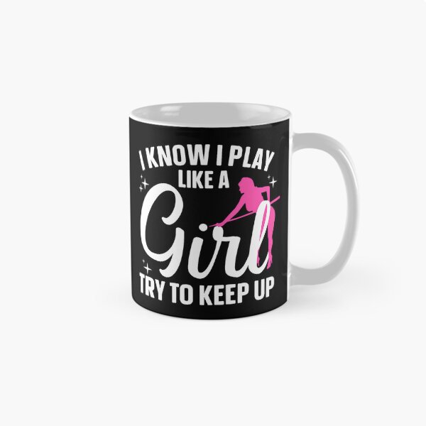 Item preview, Funny Billiards Art For Women Girls 8 Ball Lover Pool Player designed and sold by GraceShelley.