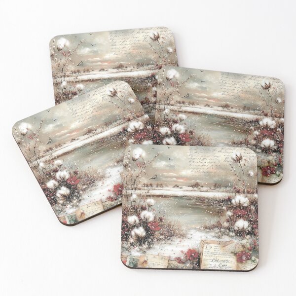 Item preview,  Floral pattern. Winter landscape. designed and sold by MagelliShop.