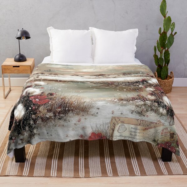 Item preview, Floral pattern. Winter landscape. designed and sold by MagelliShop.
