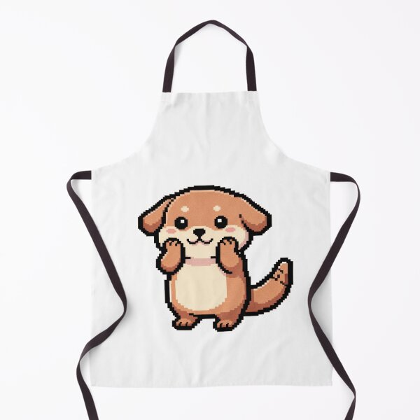 Item preview, Otty Pup Shy Cheek Hold – Otter-Puppy Kawaii Hybrid Sticker designed and sold by Pixel Girl Aesthetic Studio.