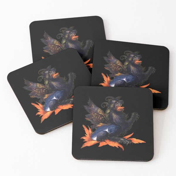 Item preview, Medieval Griffin Dragon Beast – Dark Heraldic Monster designed and sold by otsilibarfob.