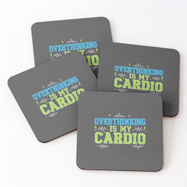 Item preview, Overthinking Is My Cardio designed and sold by musthavewords.