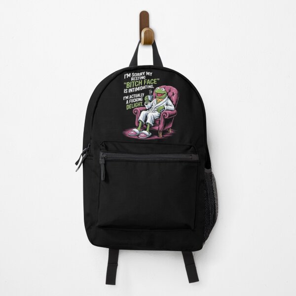 Item preview, Frog I'm Sorry My Resting Bitch Face is Intimidating designed and sold by RsFilsingerArt.
