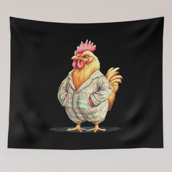 Item preview, Adorable Chicken In Sleepy-Time 	s For 	s And Kids designed and sold by JosephineEdith1.