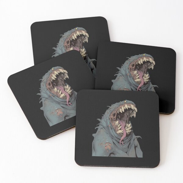 Item preview, Dark Fantasy Mythical Beast – Scary Dragon Horror Art designed and sold by otsilibarfob.