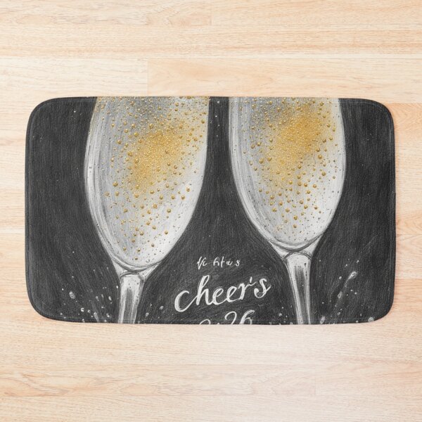 Item preview, Hello 2026 – Gold Glitter New Year Celebration designed and sold by YAM716.