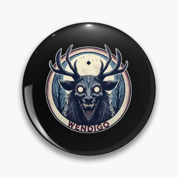 Item preview, Wendigo – Antlered Forest Horror Creature designed and sold by otsilibarfob.